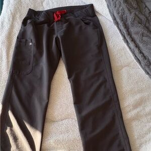 Figs Kade cargo gray scrub bottoms.